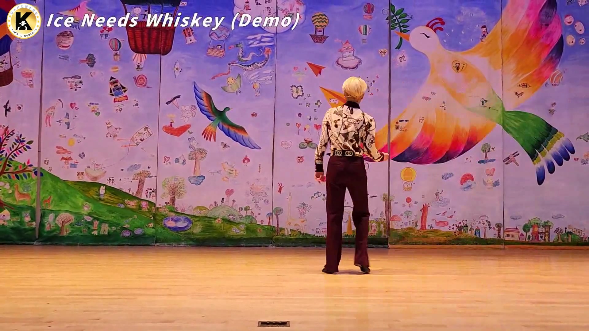 Ice Needs Whiskey Linedance (Demo) 초급 [Choreo_ Marie-Theres D.].mp4