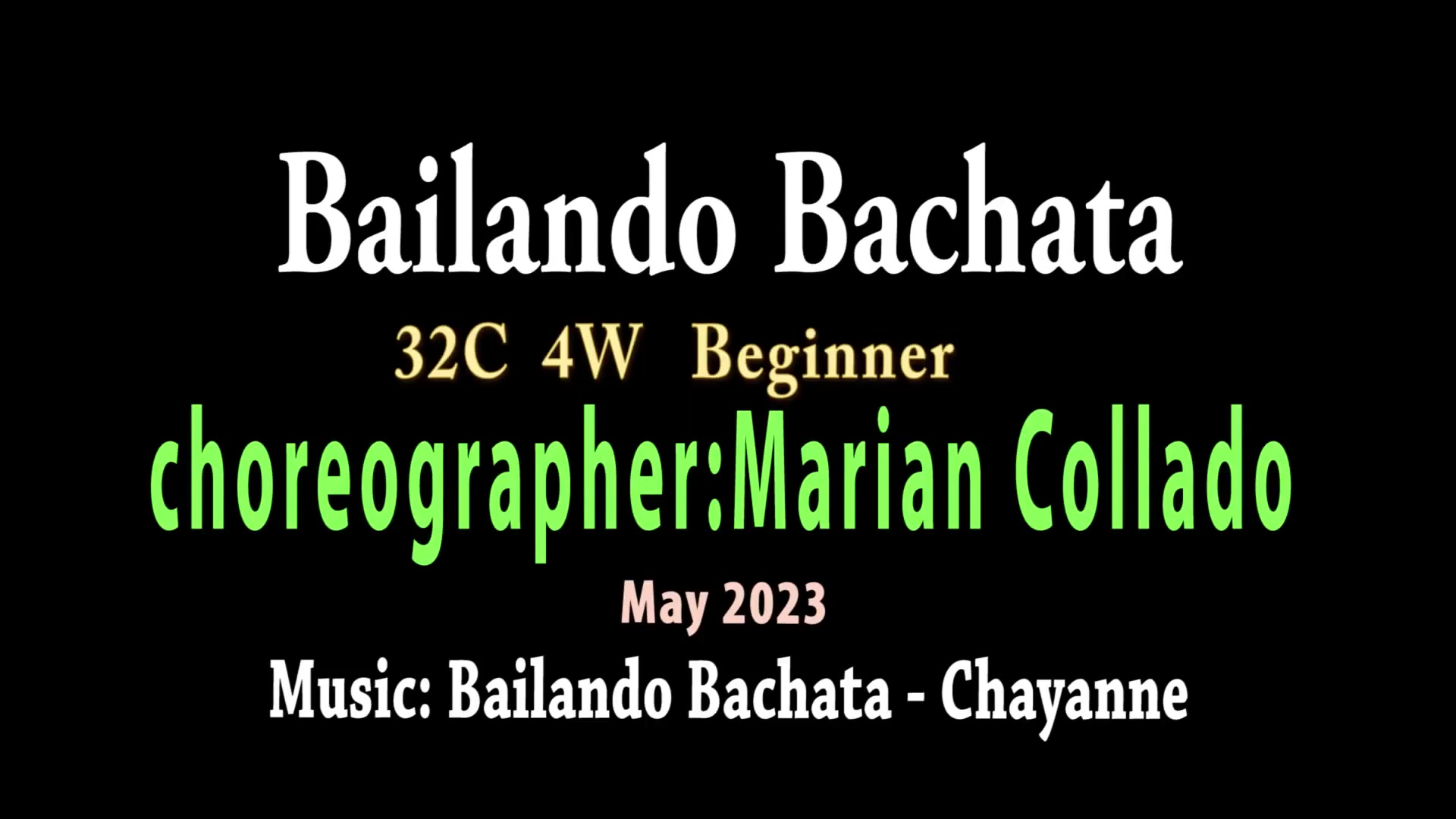 Bailando Bachata linedance _ Cho_ Marian Collado.mp4