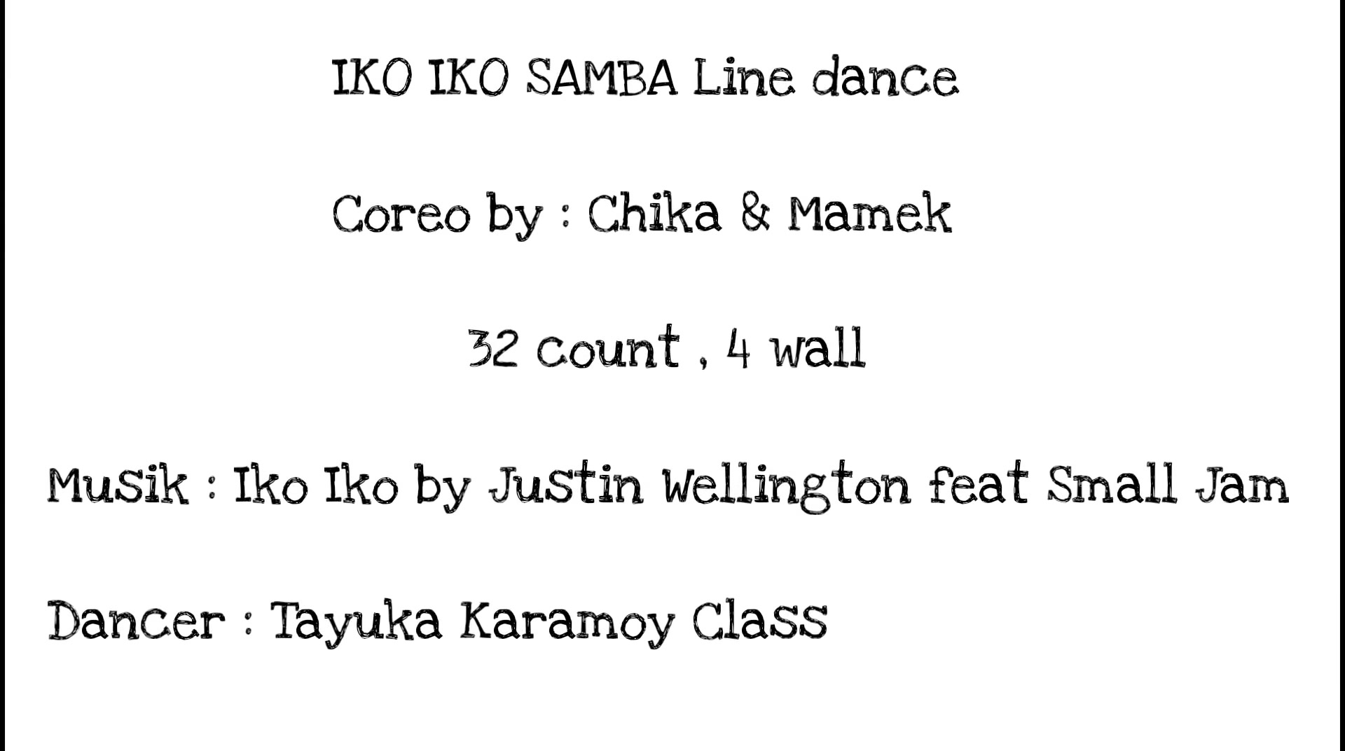IKO IKO SAMBA Line Dance.mp4