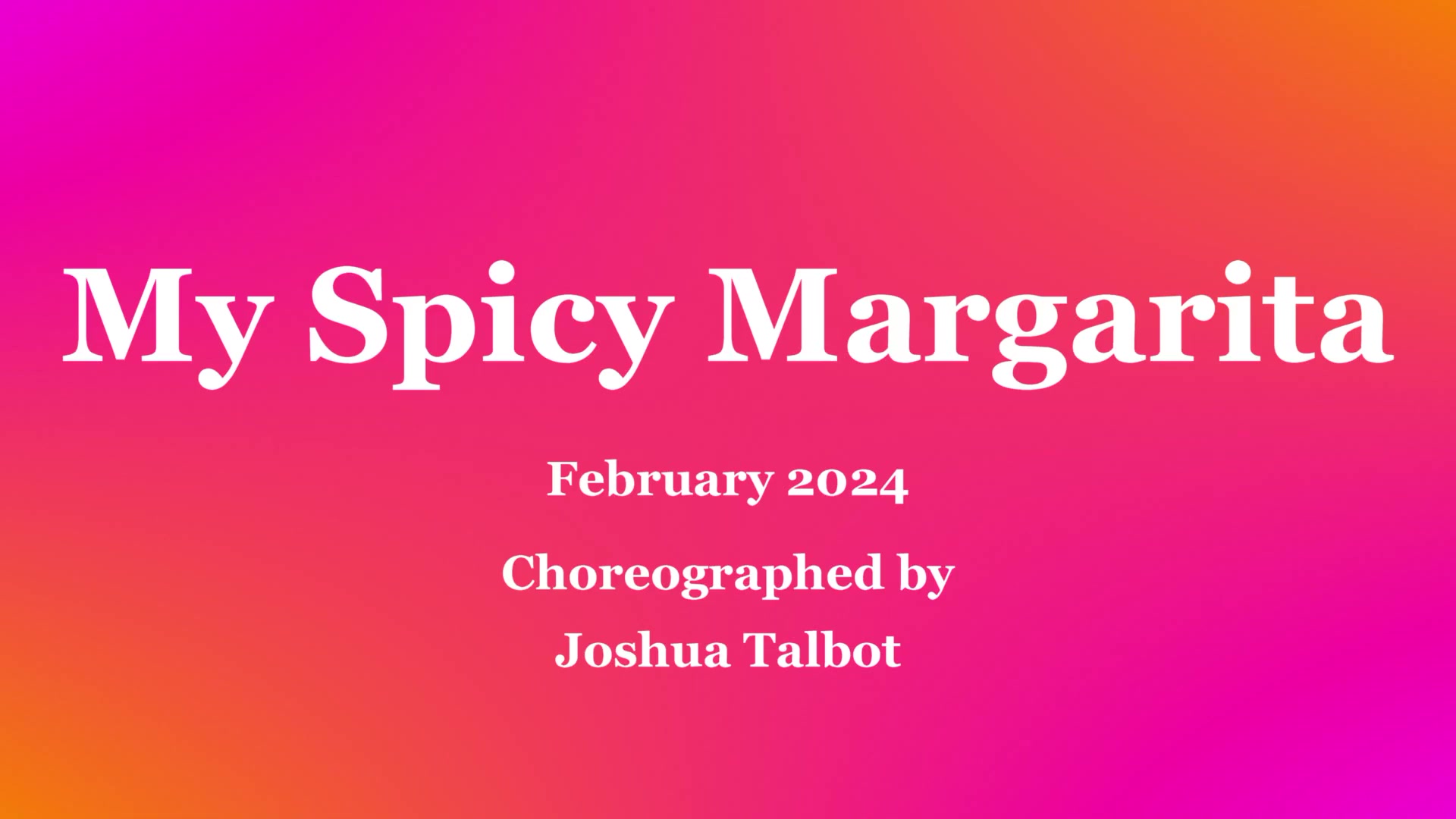 My Spicy Margarita - Line Dance (Dance & Teach in English & 中文).mp4