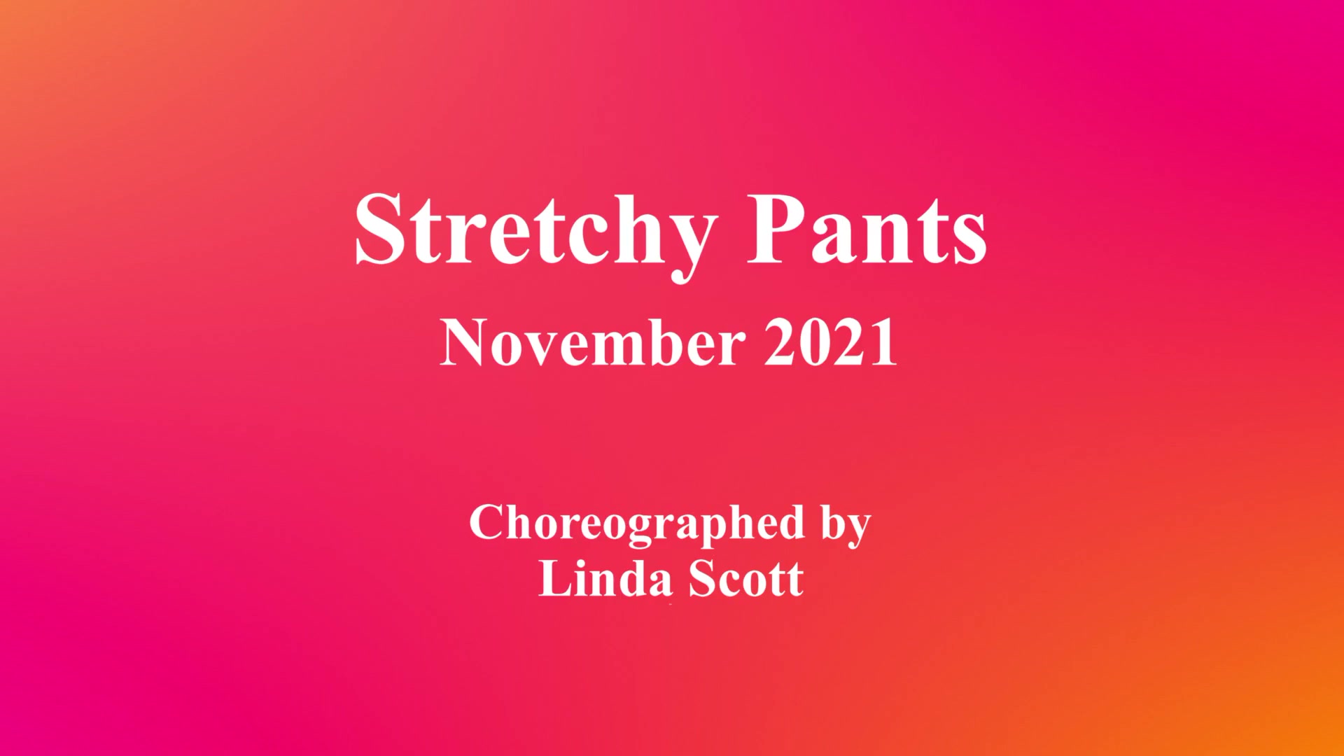Stretchy Pants - Line Dance (Dance & Teach in English & 中文).mp4