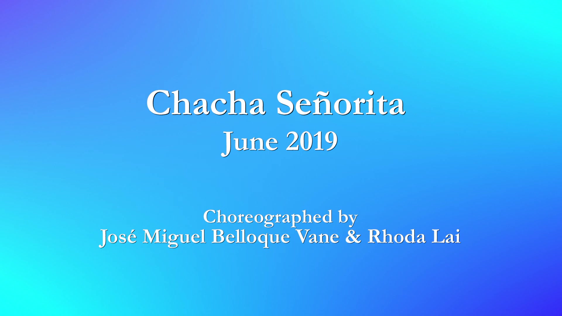 Chacha Señorita - Line Dance (Dance & Teach in English & 中文).mp4